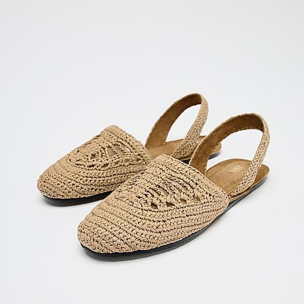 Zapato destalonado trenzado (49,95€)