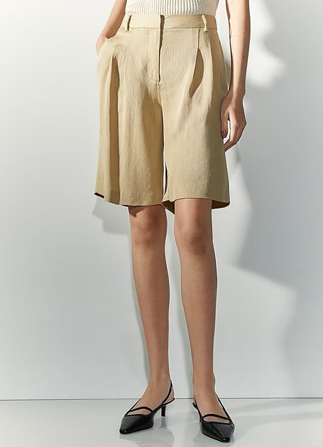 Imagen - Bermudas de lino de Tintoretto, 49,99 euros.