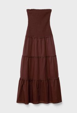 Imagen secundaria 2 - Cuñas yute atadas (29,99€)/ Bolso de hombro efecto ante (25,99€)/ Vestido midi fluido (29,99€)