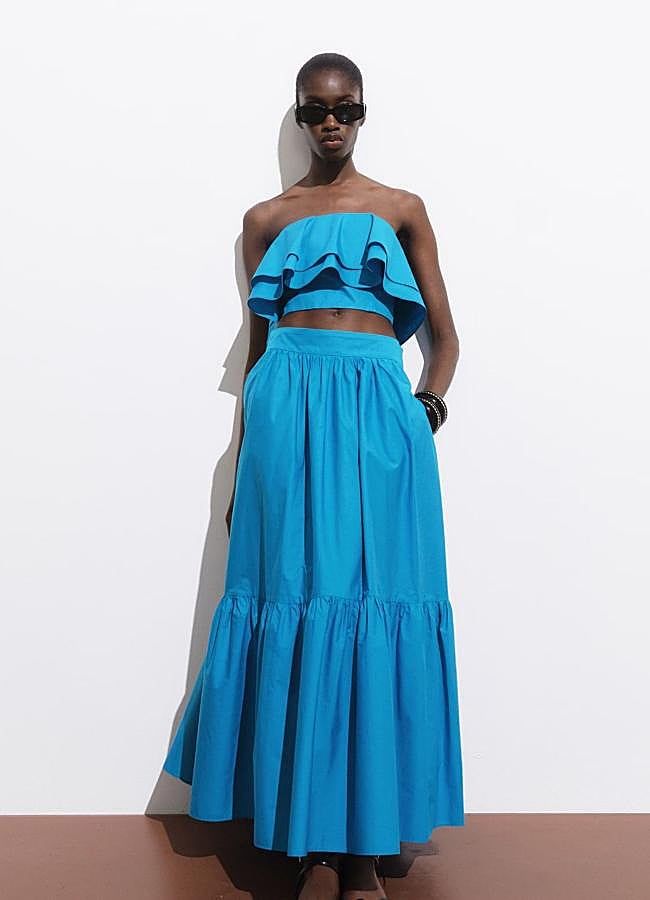 Imagen - Maxi falda con volumen