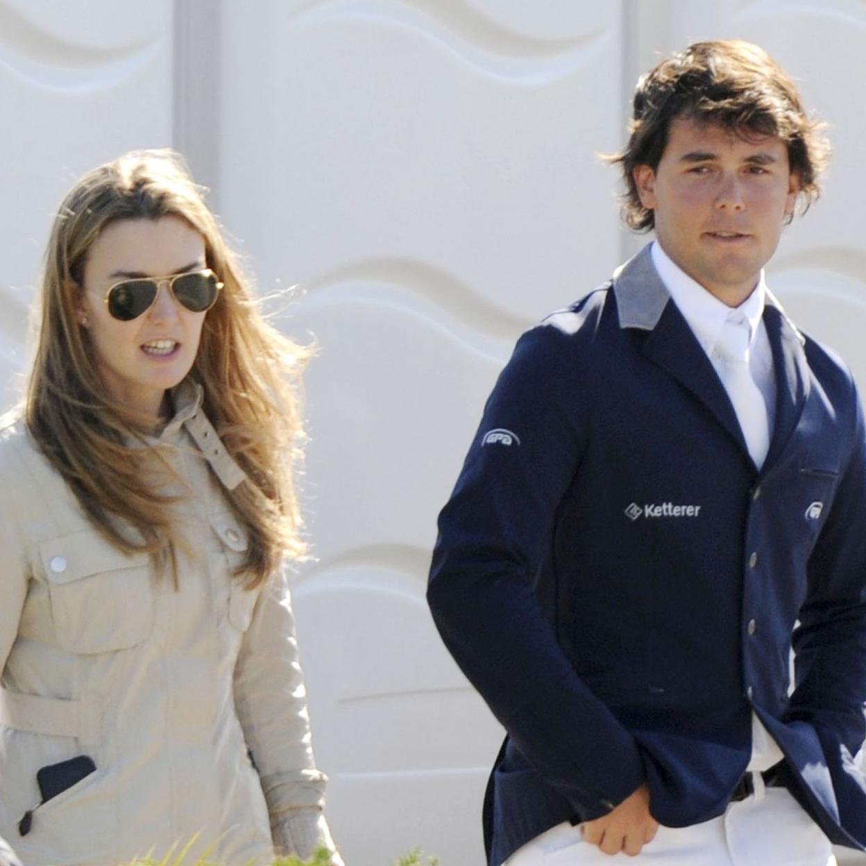 Marta Ortega y Sergio Álvarez Moya, cuando estaban aún casados. 