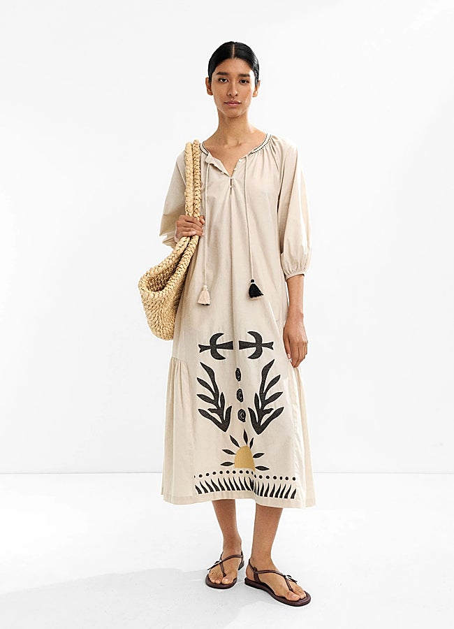 Imagen - Vestido con bordado Parfois.