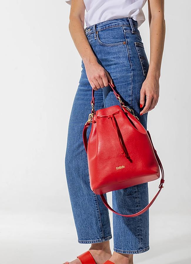 Imagen - Bolso bombonera en rojo de Felicia.