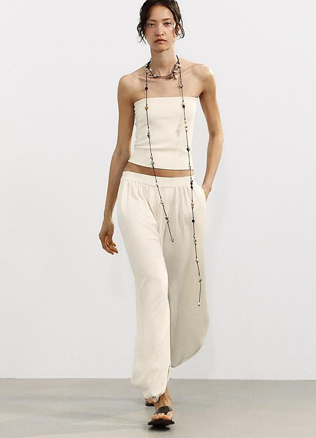 Imagen - Pantalones bombachos de punto fino