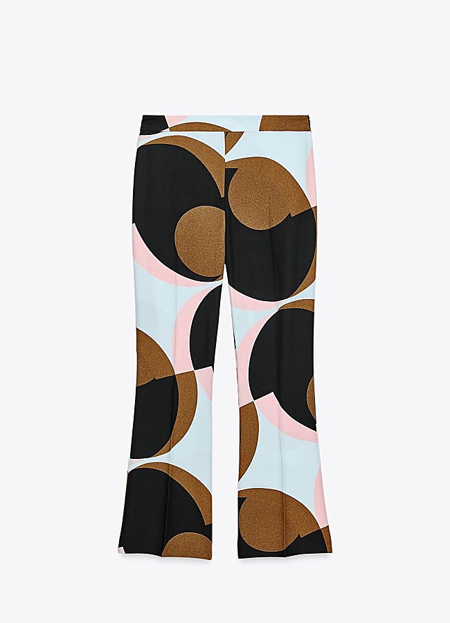 Imagen - Pantalón estampado geométrico Zara