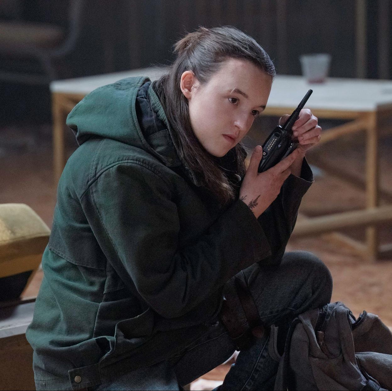 Bella Ramsey como ellie en el último episodio de la segunda temporada de The Last of Us.