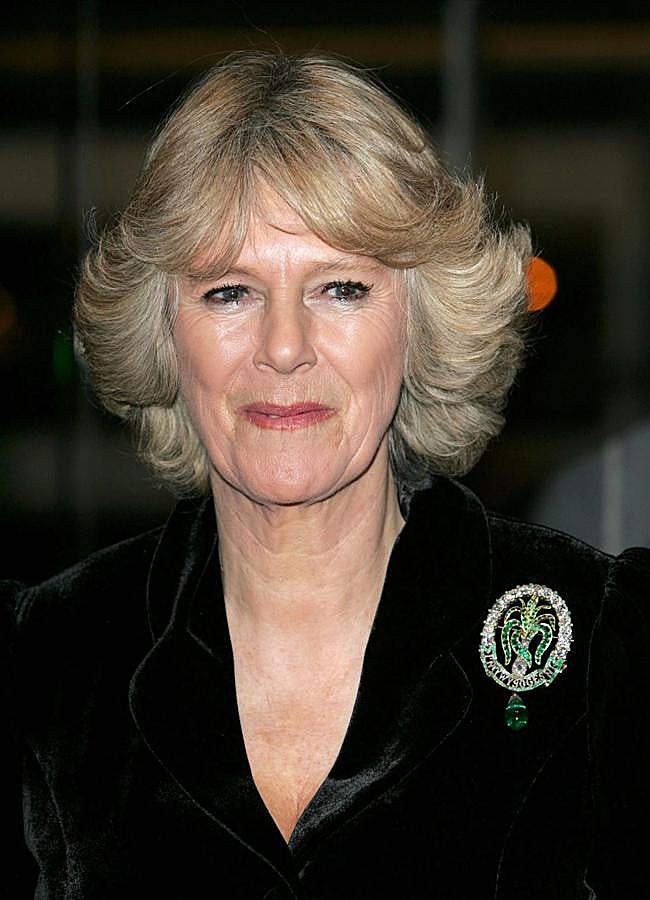 Imagen - Camilla con el broche de las Damas del Norte de Gales. Foto: Getty