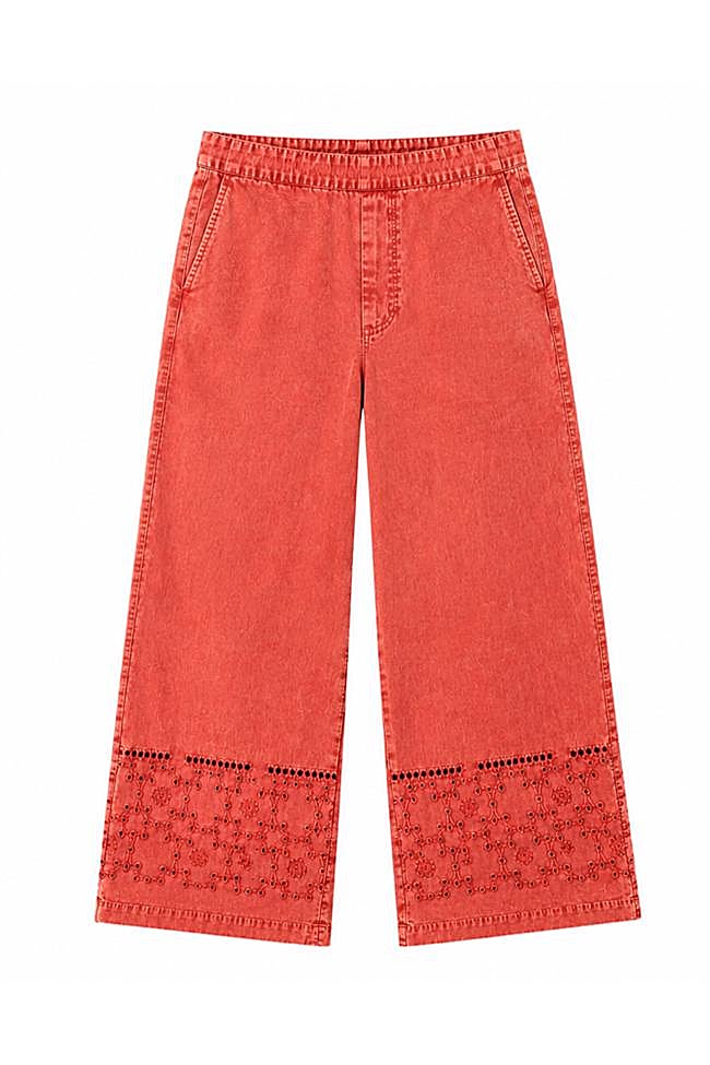 Pantalón en color rojizo de Kapda Casa