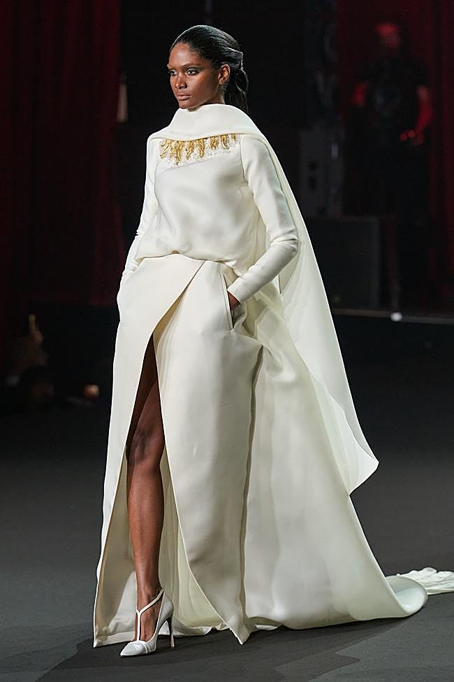 Look de Stéphane Rolland en la Semana de la Alta Costura en París.
