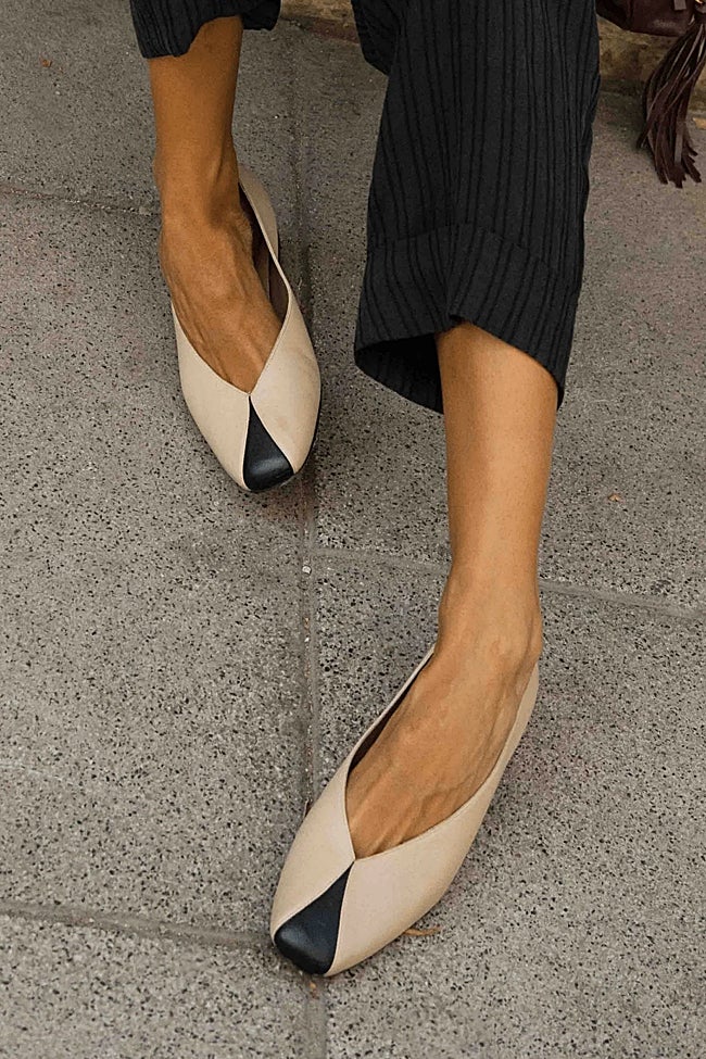 Bailarinas de piel de Bimani (139 euros)