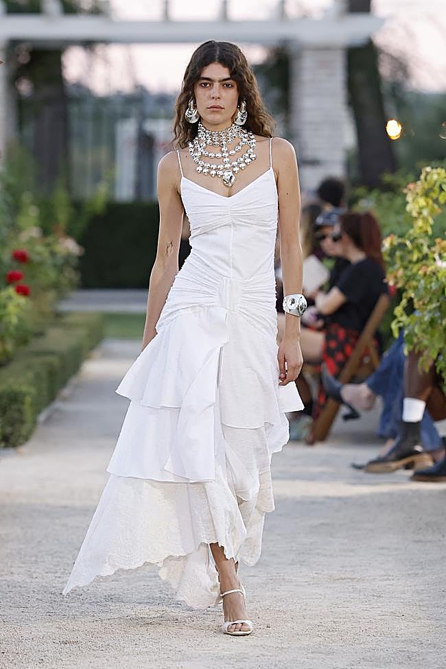 Look de Palomo Spain en Mercedes-Benz Fashion Week Madrid.