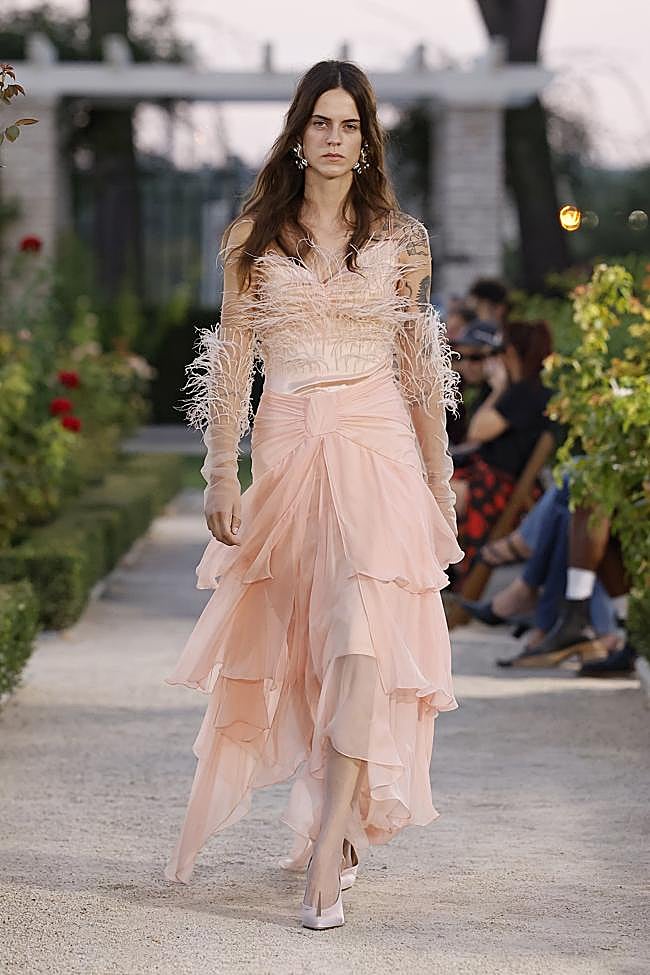 Look de Palomo Spain en Mercedes-Benz Fashion Week Madrid.