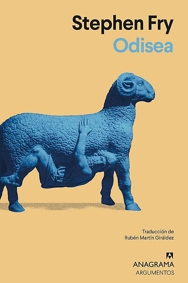 Portada de Odisea, la revisión del clásico homérico del cómico y actor británico Stephen Fry.