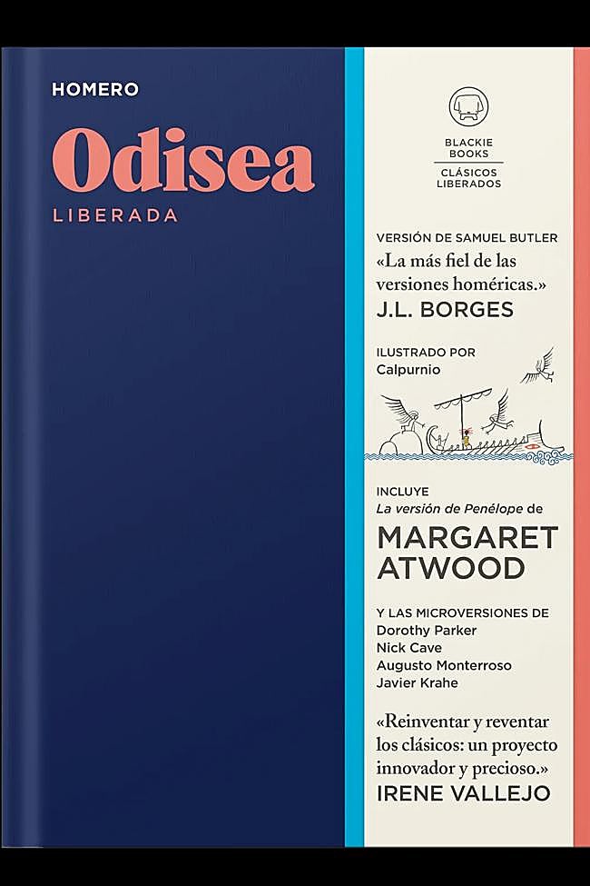 Portada de Odisea Liberada con la traducción de Samuel Butler.