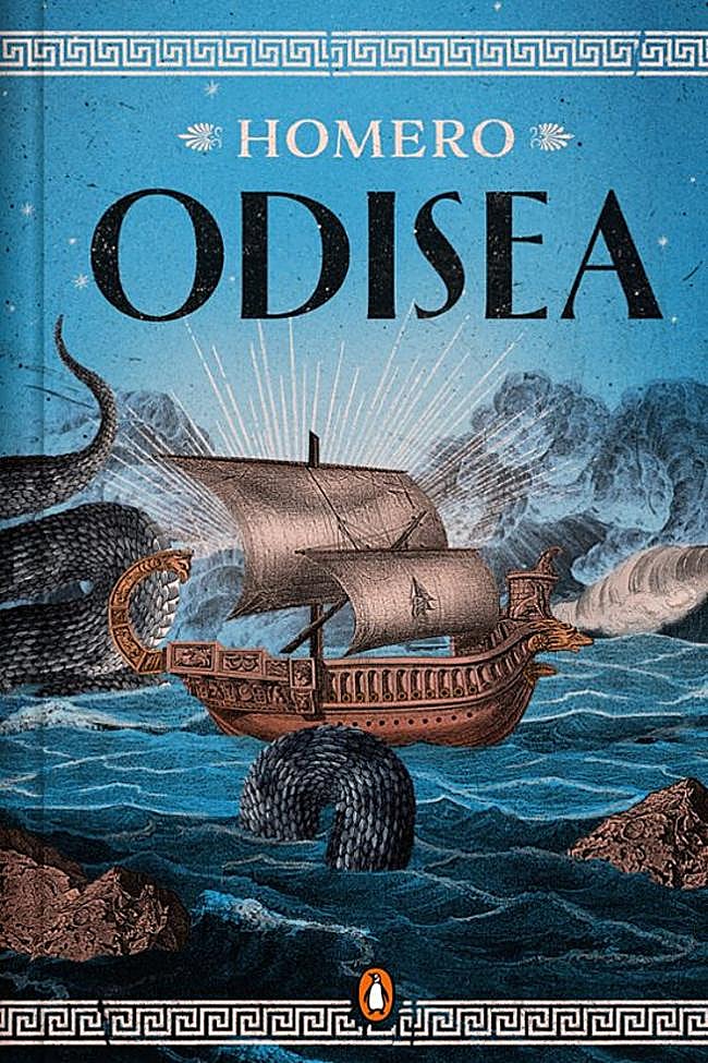 Portada de la nueva edición de La Odisea de Penguin Clásicos.