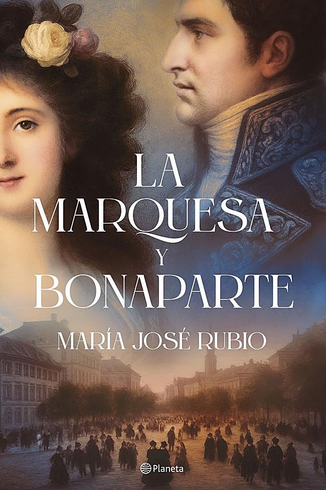 Portada de La marquesa y Bonaparte, la novela de María José Rubio.