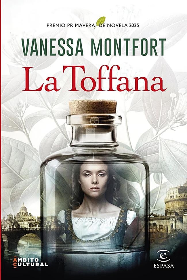 Portada de La Toffana, la galardonada novela de Vanessa Monfort.