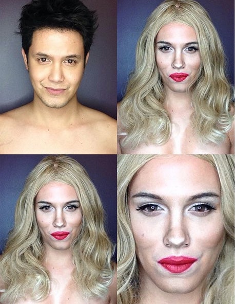 Paolo Ballesteros, el doble de las famosas