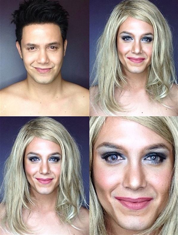 Paolo Ballesteros, el doble de las famosas