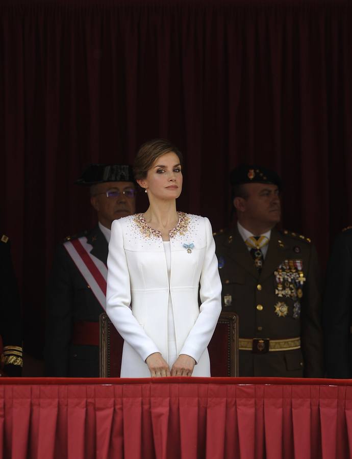 La Reina preside un homenaje a la Guardia Civil en Vitoria