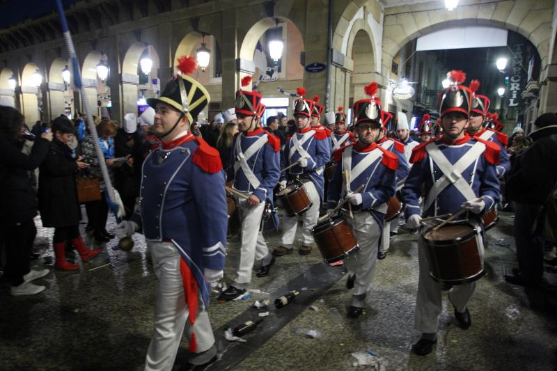 Las mejores imágenes de la tamborrada de Donosti