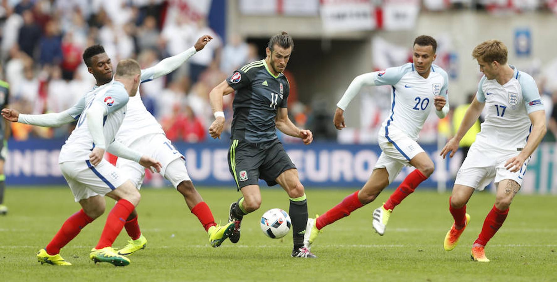 Las mejores imágenes del Inglaterra-Gales