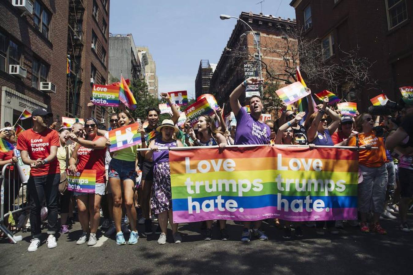 Marcha del Orgullo Gay en Nueva York.