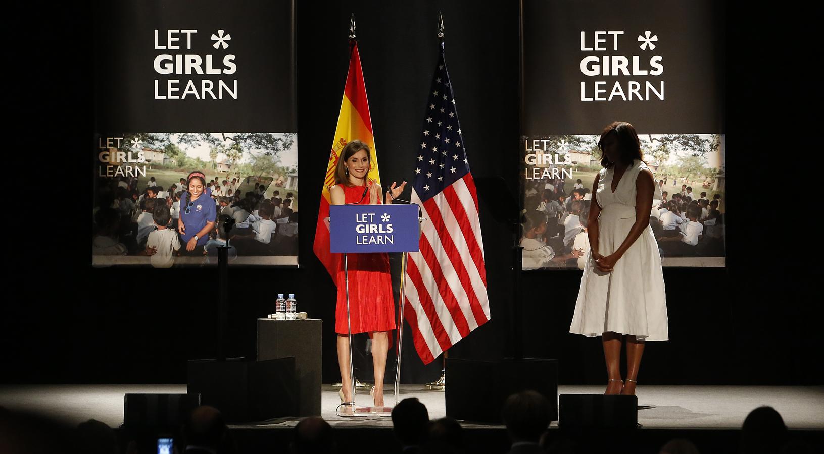 La conferencia de Michelle Obama, en Madrid