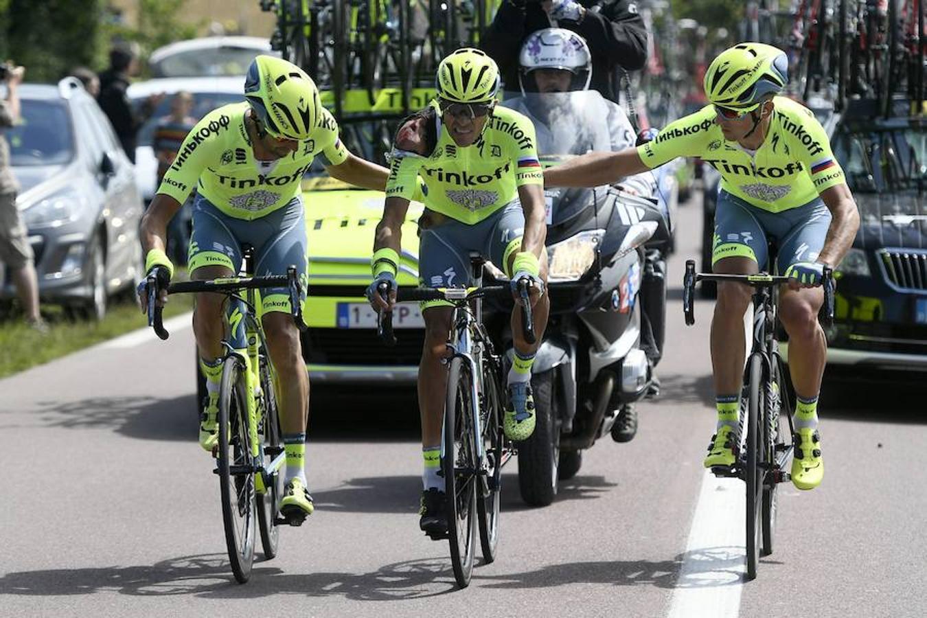 Las mejores imágenes de la primera etapa del Tour