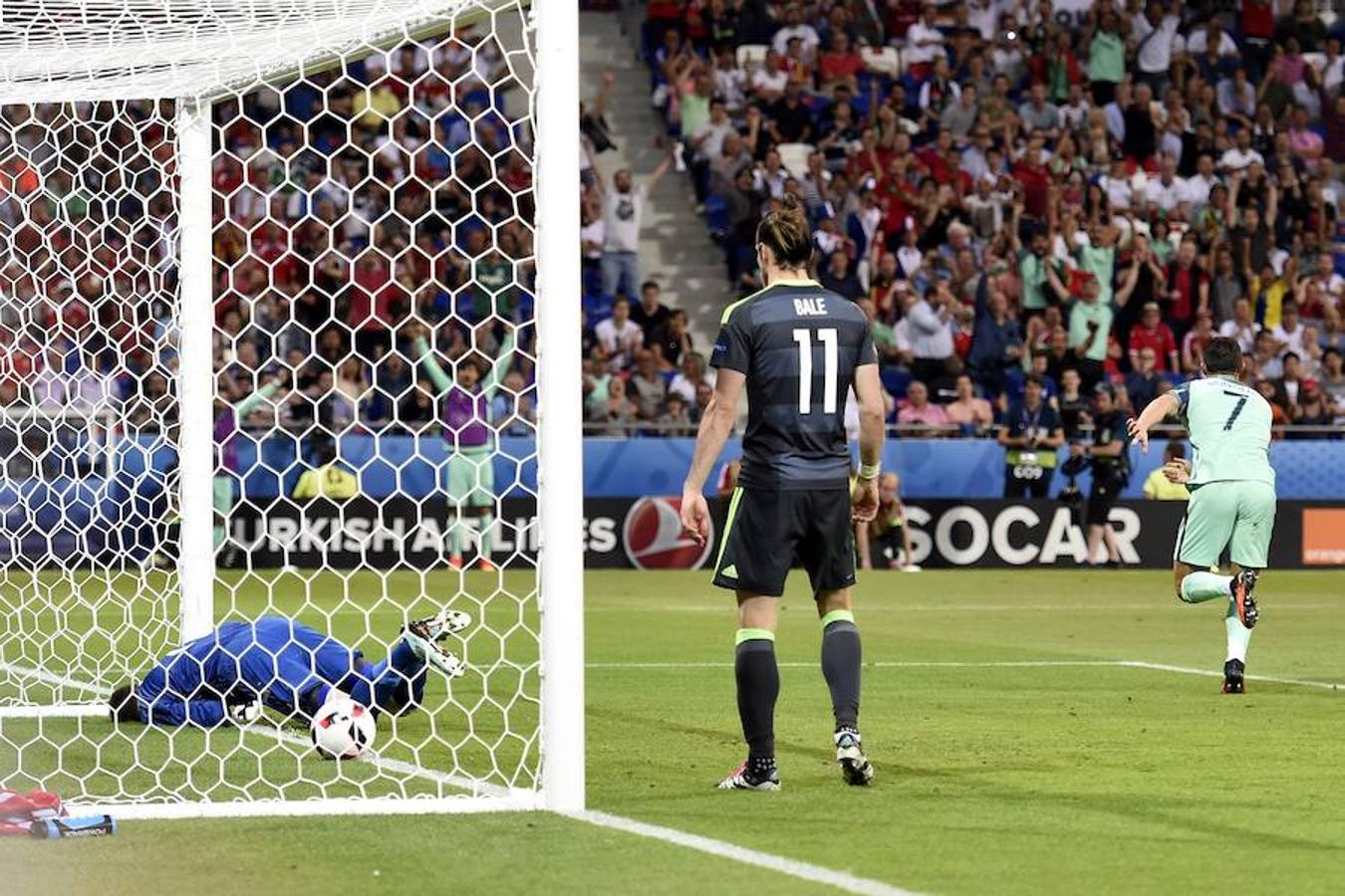 Las mejores imágenes del Portugal-Gales