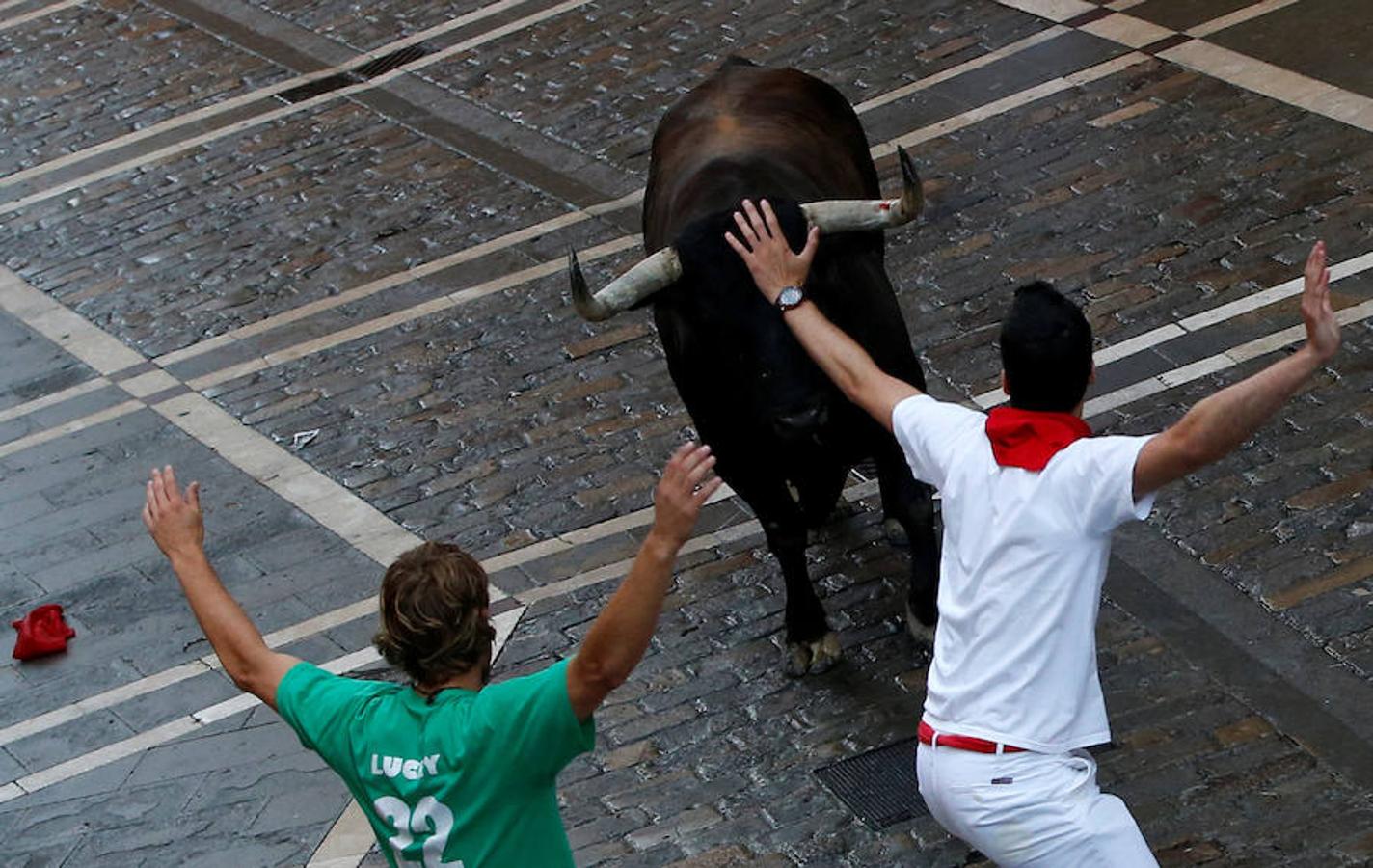 Pánico en el encierro de Cebada Gago con al menos siete heridos por asta