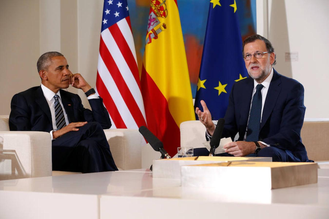 Primera visita oficial de Obama a España