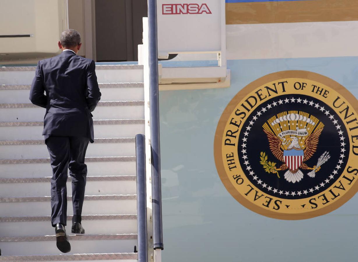 Primera visita oficial de Obama a España