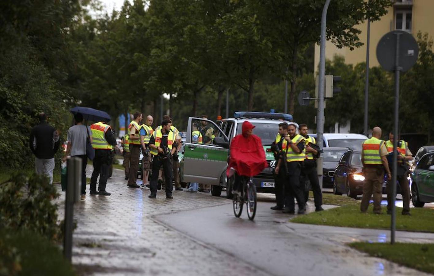 Tiroteo en el centro comercial Olimpia de Múnich