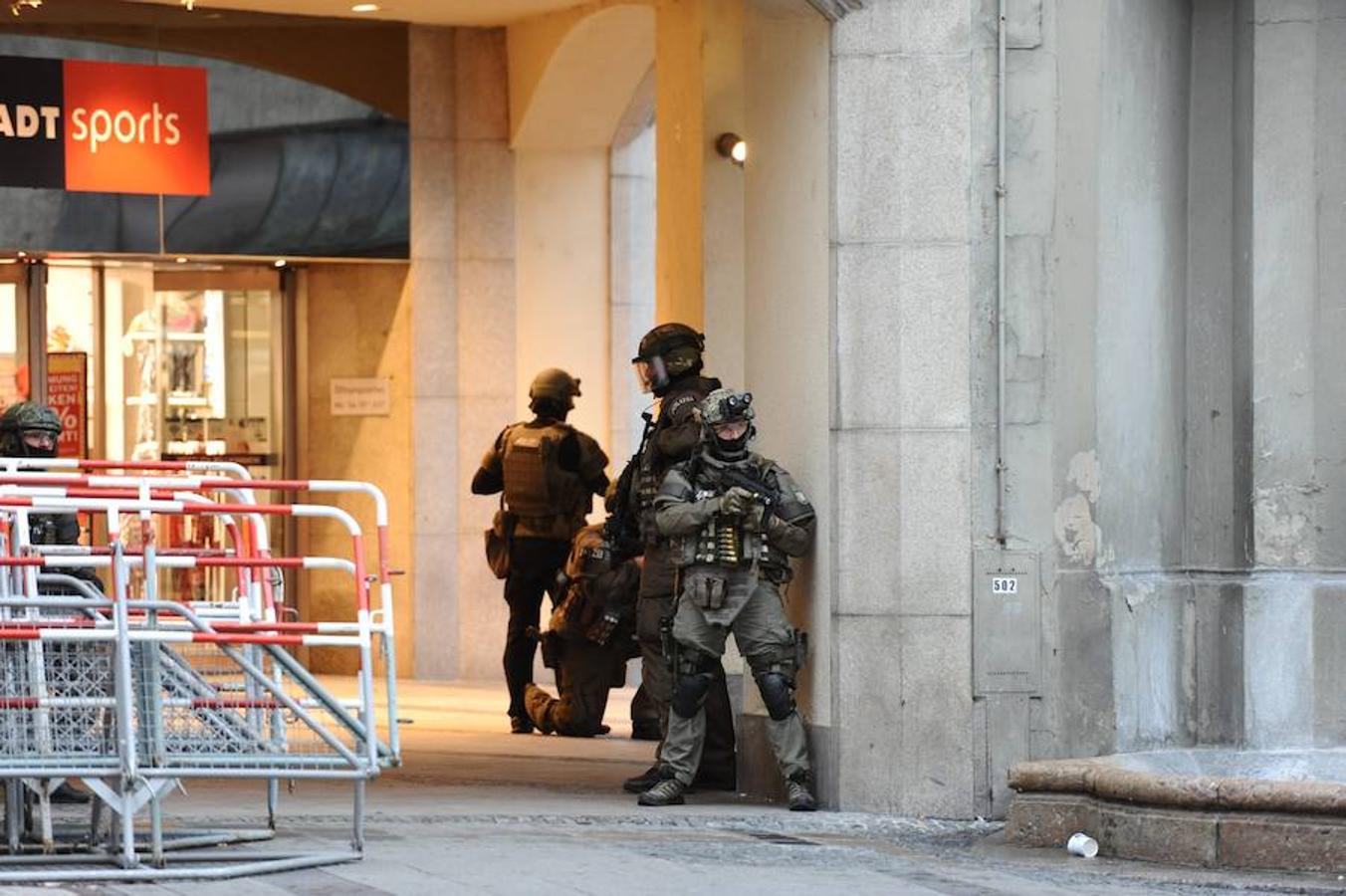 Tiroteo en el centro comercial Olimpia de Múnich