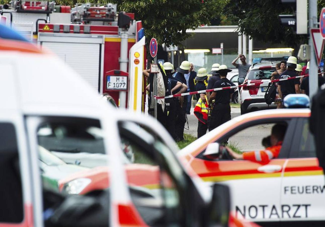 Tiroteo en el centro comercial Olimpia de Múnich