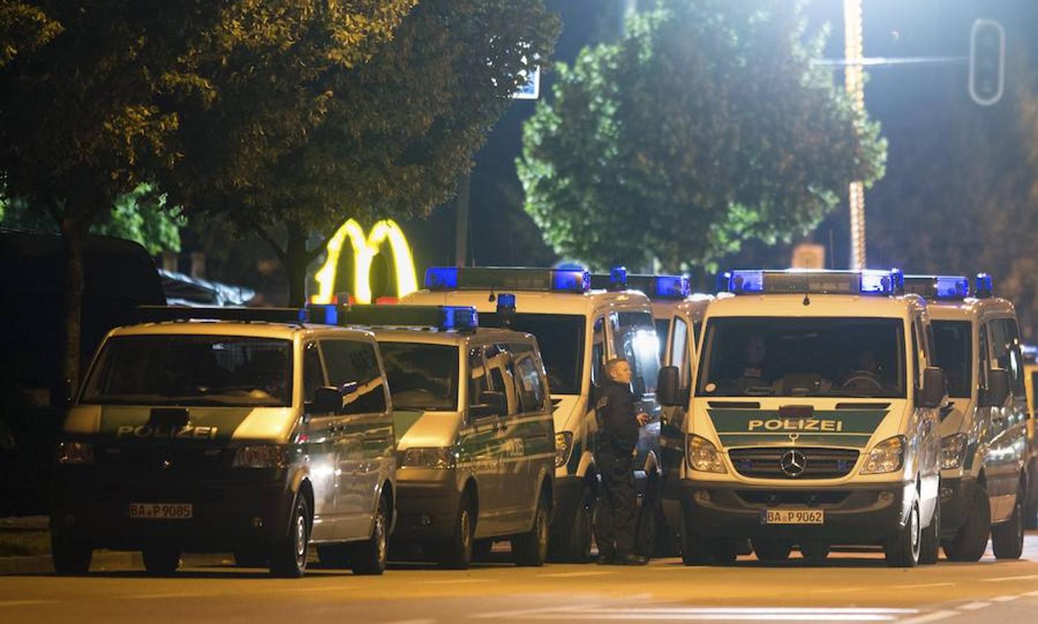 Tiroteo en el centro comercial Olimpia de Múnich