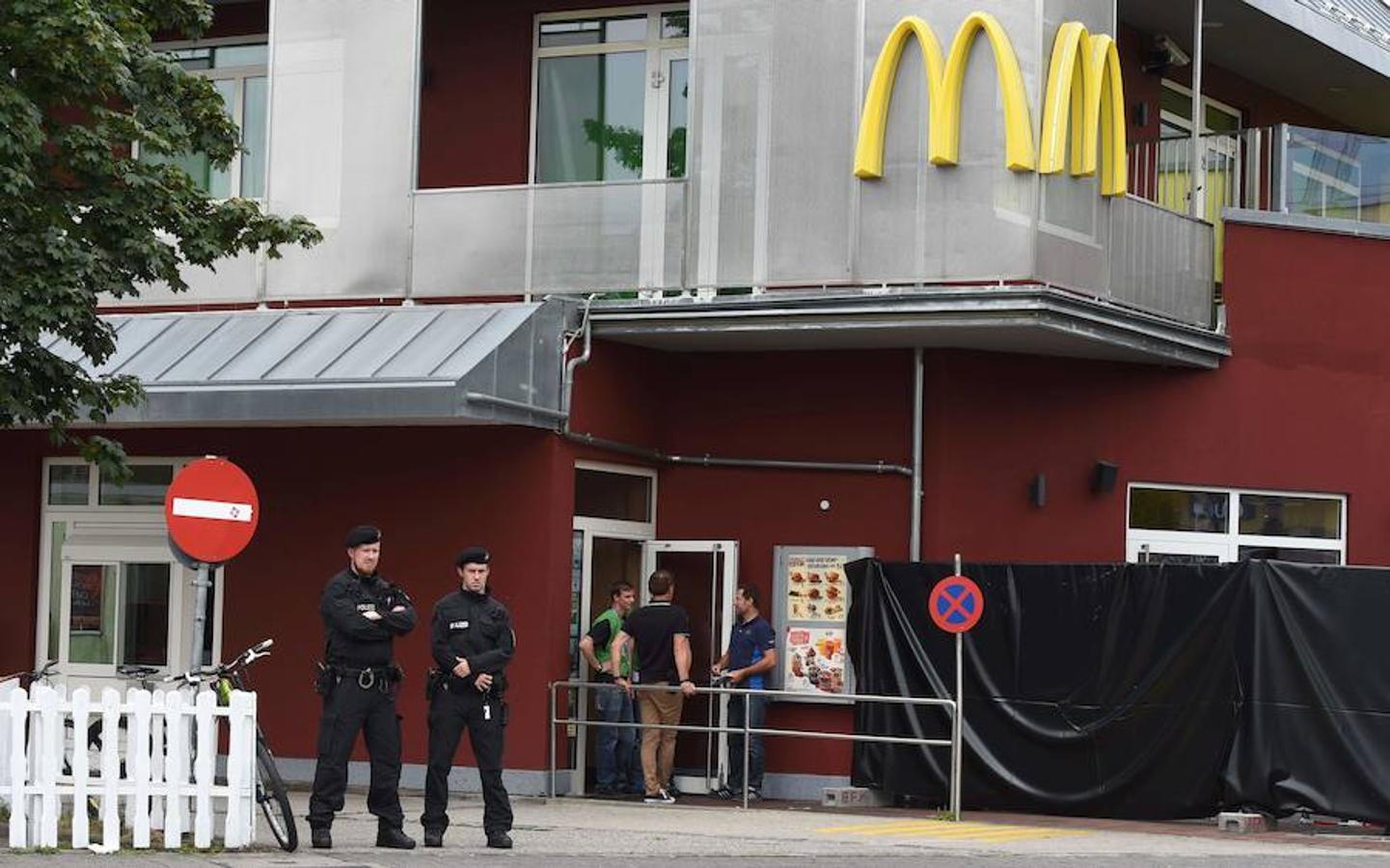 Tiroteo en el centro comercial Olimpia de Múnich