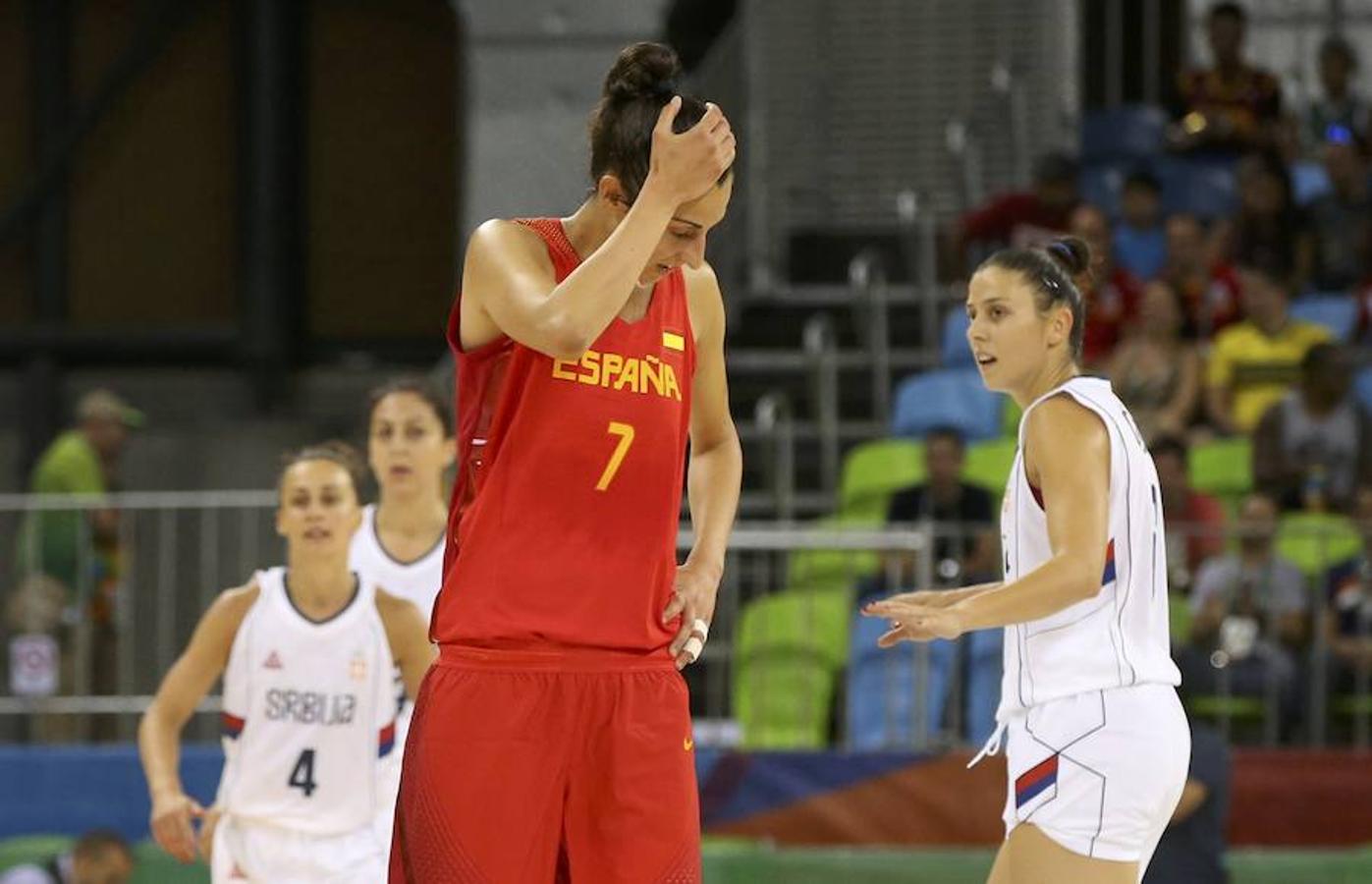 Las mejores imágenes del debut de España en baloncesto femenino