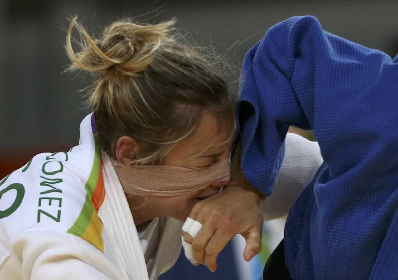 Las imagenes de la competición de Judo