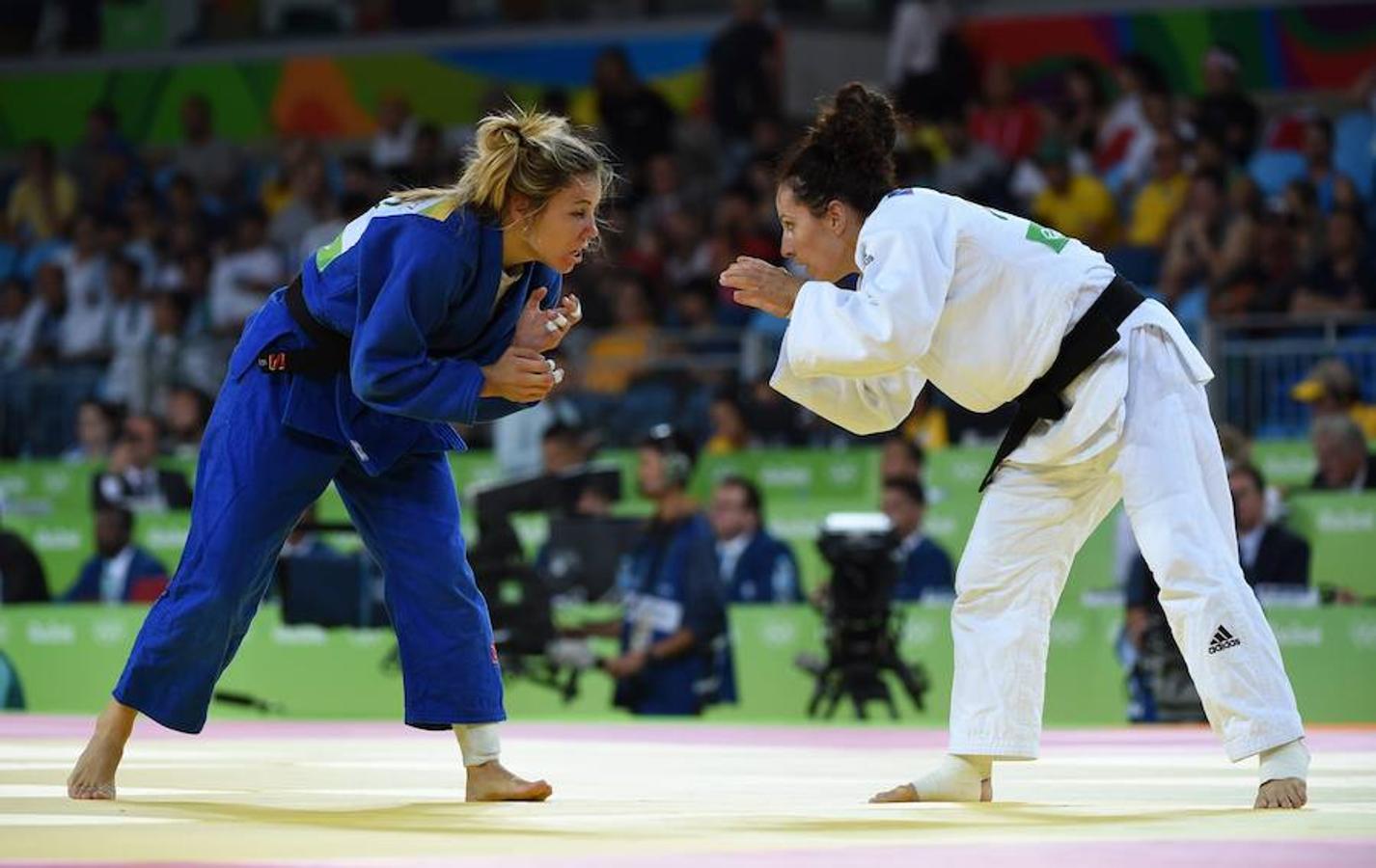 Las imagenes de la competición de Judo