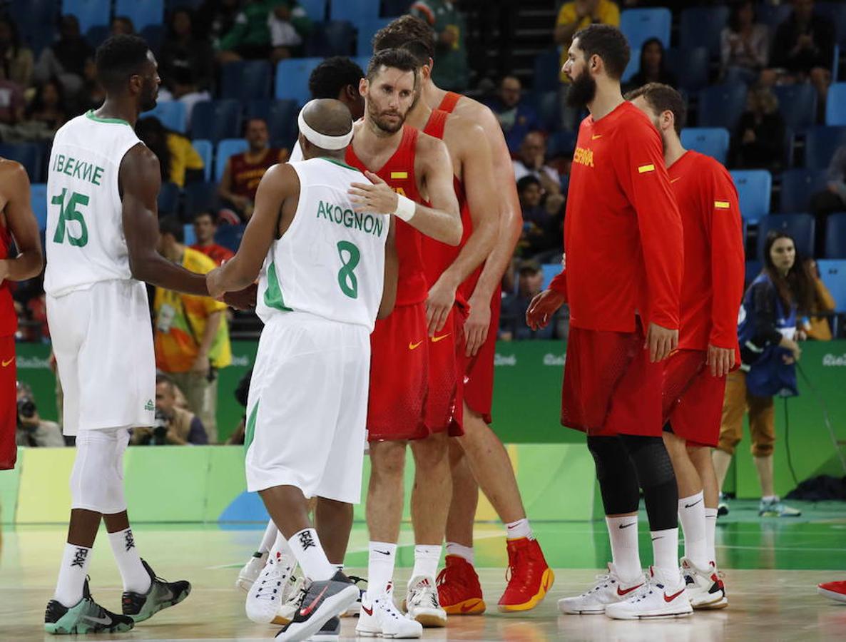 España vence a Nigeria en su tercer partido de los JJ.OO.