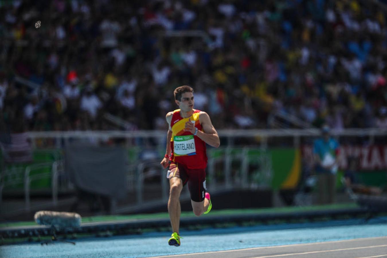 Bruno Hortelano bate el récord de España en 200 metros tras marcar 20.12