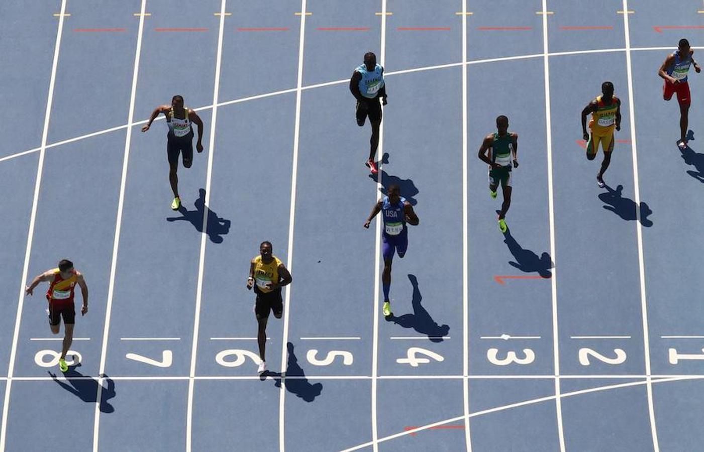 Bruno Hortelano bate el récord de España en 200 metros tras marcar 20.12