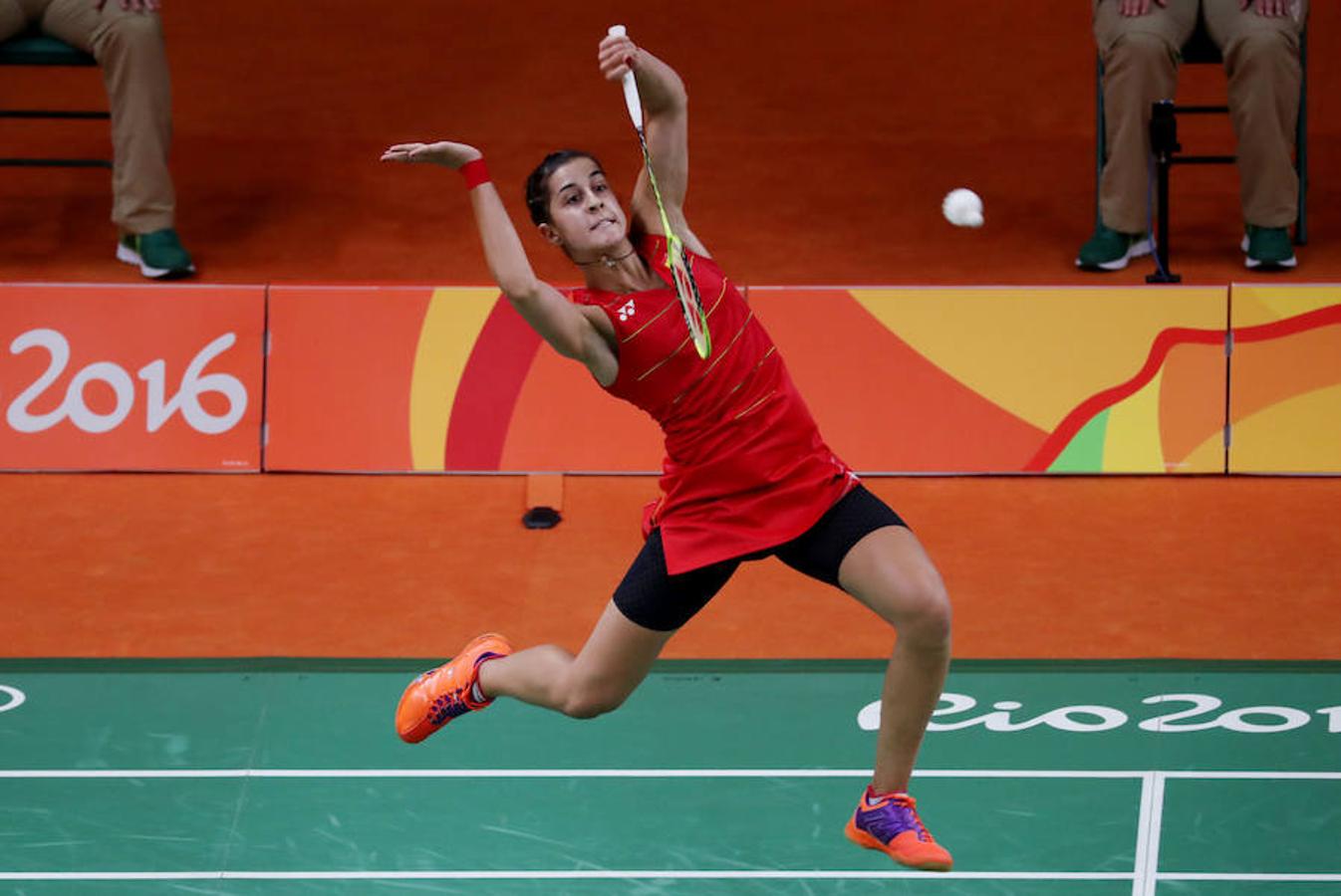 Carolina Marín logra el pase a semifinales en bádminton