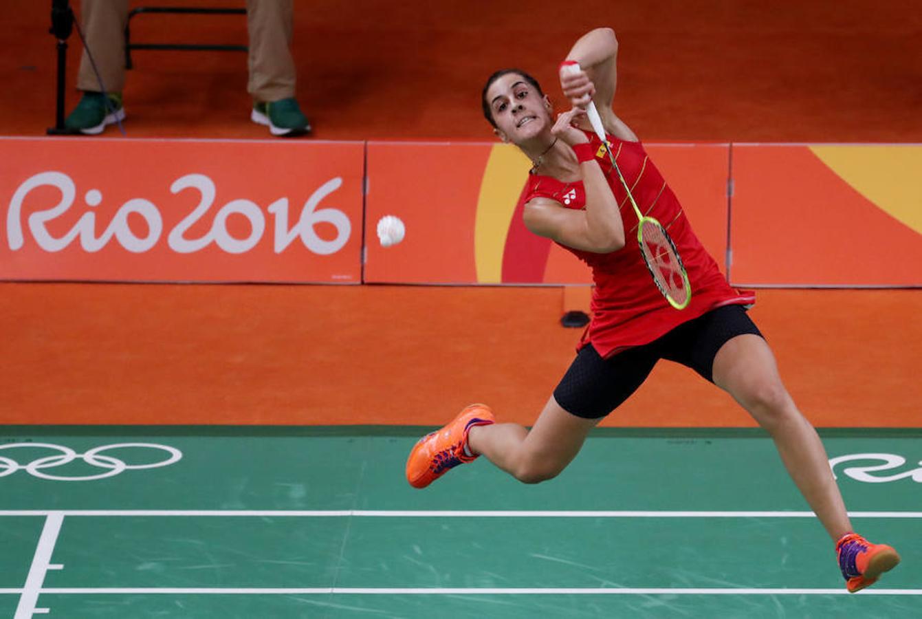 Carolina Marín logra el pase a semifinales en bádminton