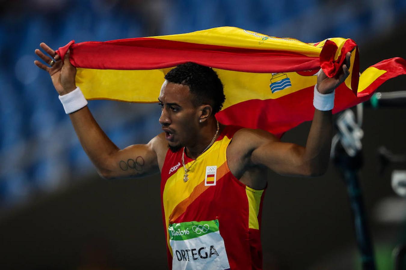 Orlando Ortega consigue la medalla de plata en los 110 metros vallas