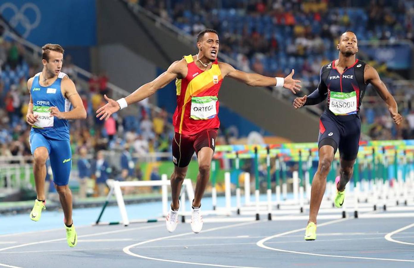 Orlando Ortega consigue la medalla de plata en los 110 metros vallas