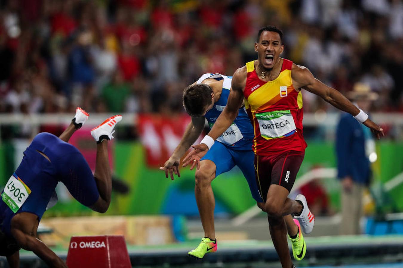 Orlando Ortega consigue la medalla de plata en los 110 metros vallas