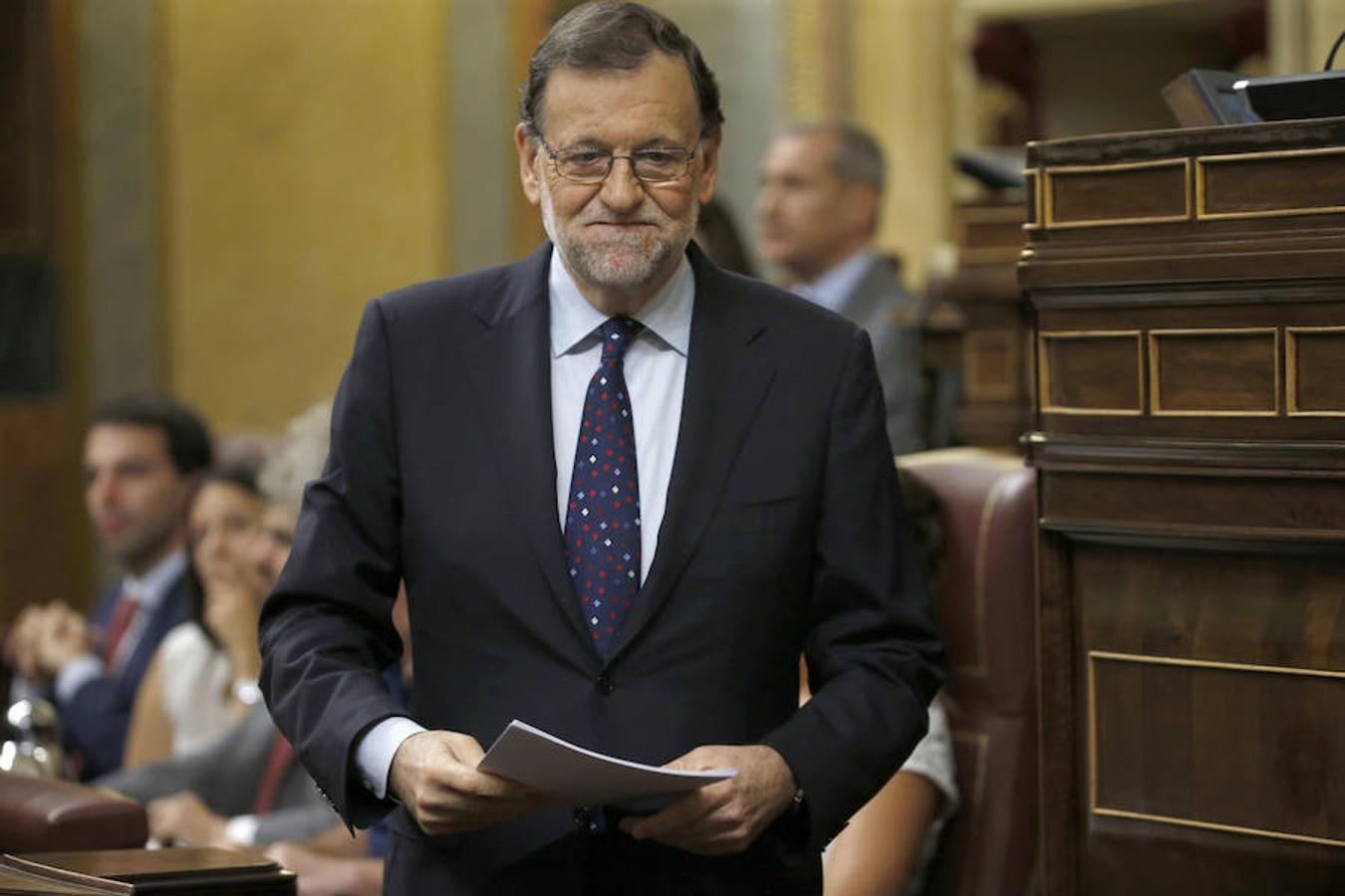Mariano Rajoy ha enfrentado a los diputados para pedir apoyos en esta segunda jornada de votación.